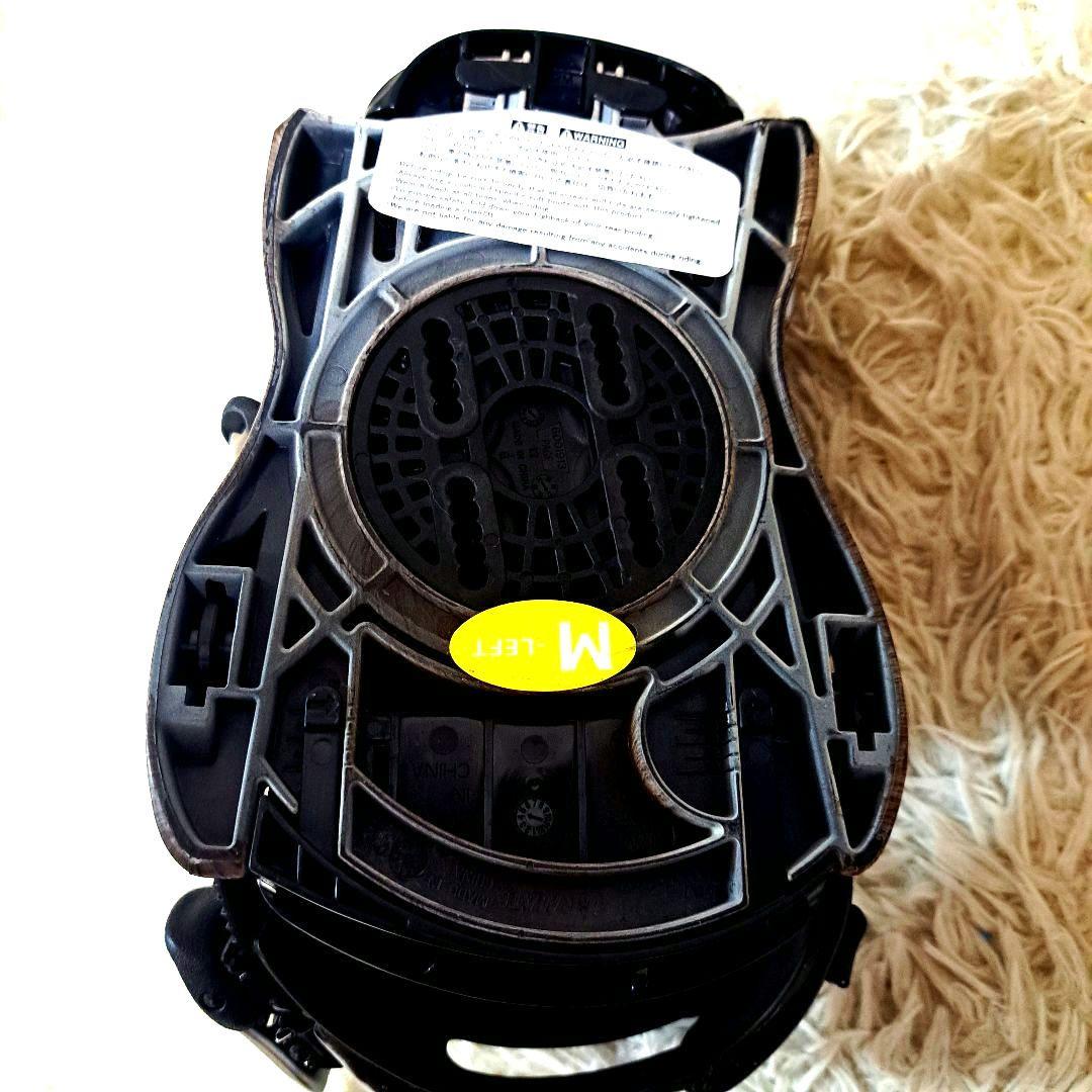 FLUX ビンディング Mサイズ 木目調　[美品] 限定カラー