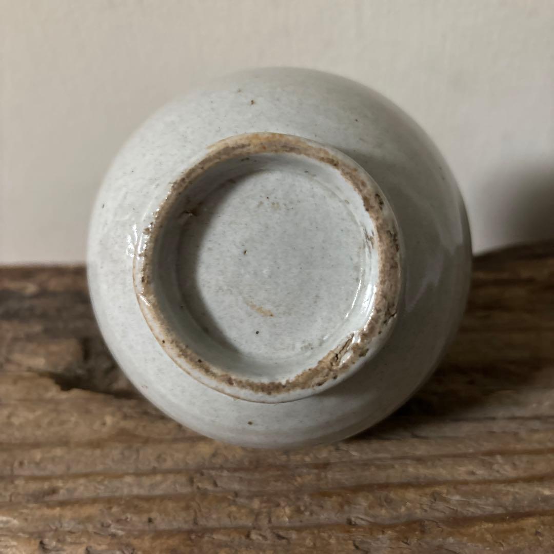 古伊万里染付油壷　②江戸時代　骨董　民芸　古道具　アンティーク検:白洲正子　李朝