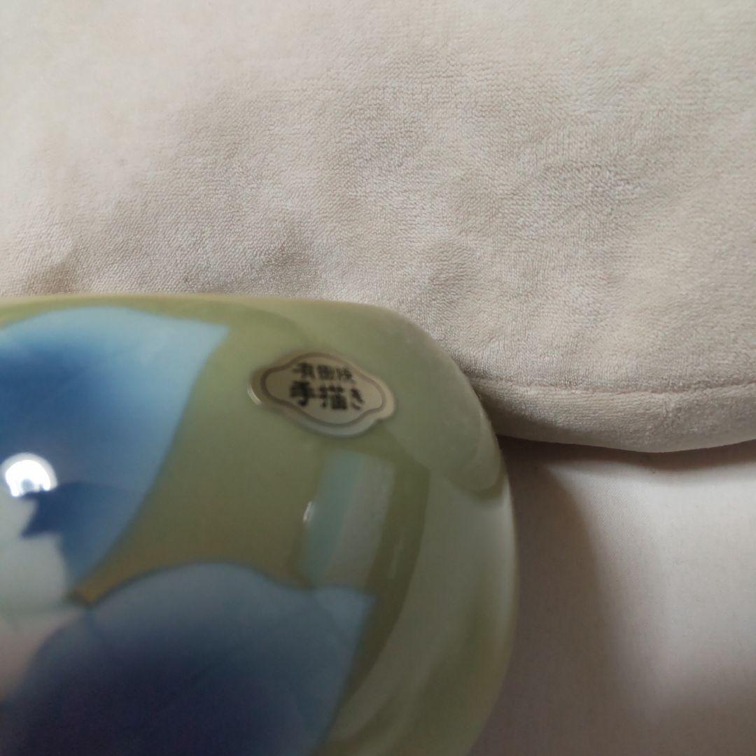 有田焼香合 椿 手描き