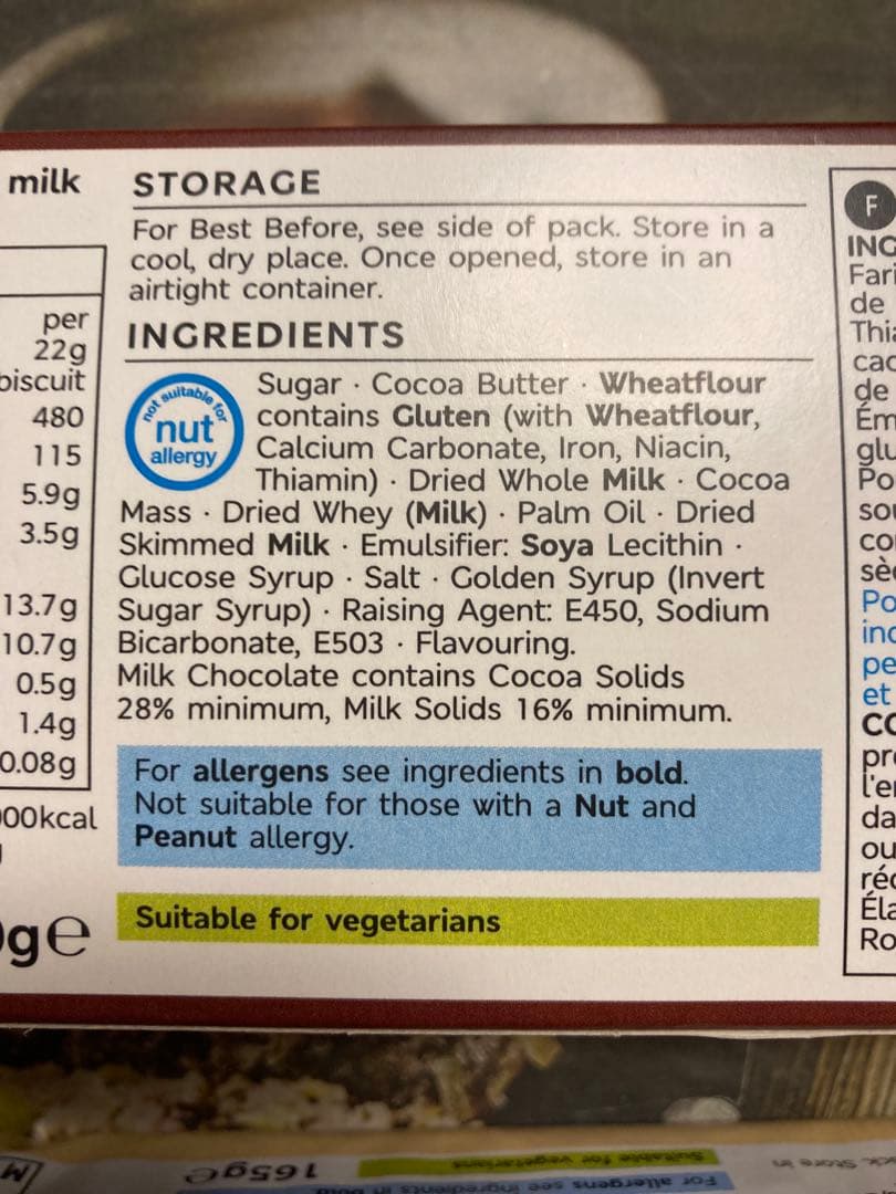 ヴィクトリアケーキ様M&Sクッキーセット6点