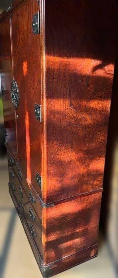 和箪笥 着物収納 桐箪笥 大型 日本製 婚礼家具 和モダン 古民家