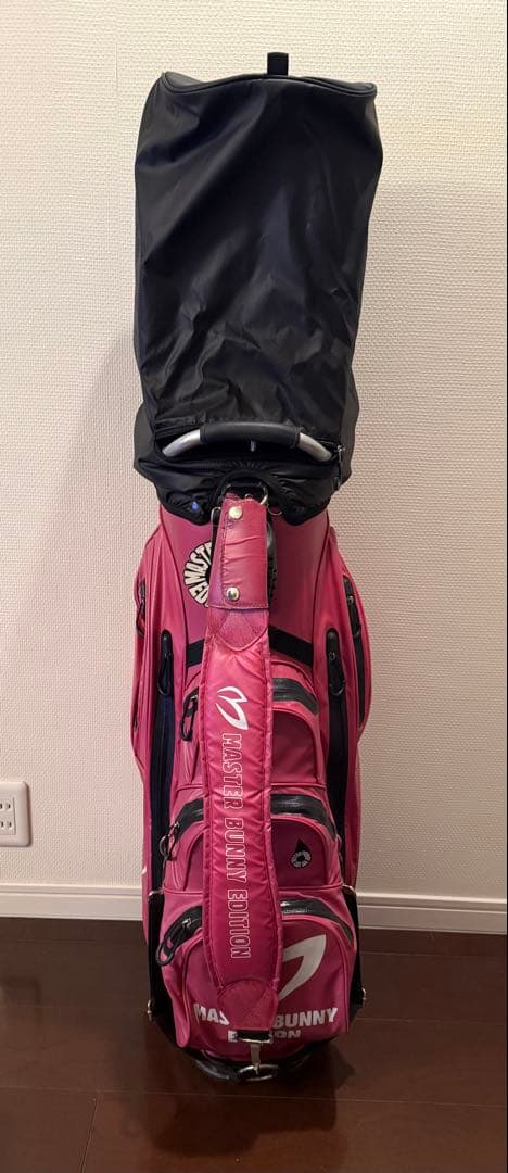 ⭐︎値下げ　キャディバッグ　マスターバニーエディション ゴルフバッグ ピンク