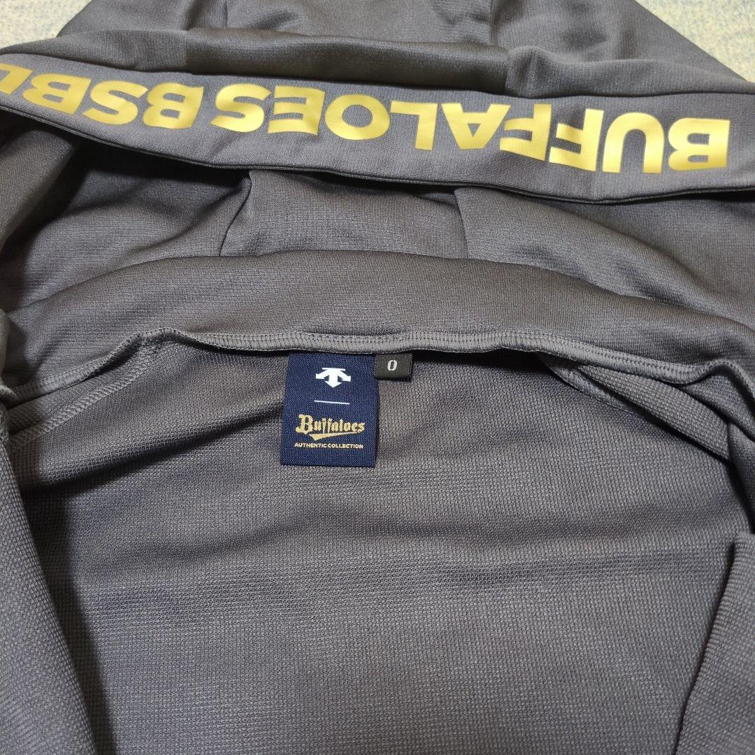 オリックス・バファローズ オーセンティックフーディジャケット グレー XL