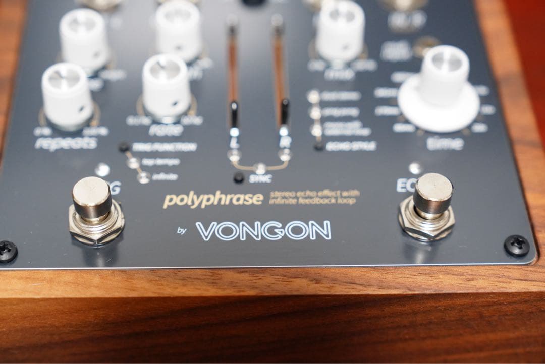 vongon polyprase エコー　ペダル　エフェクター
