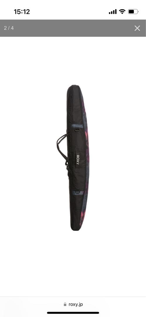 ロキシーショルダーストラップ付き2WAYスノーボードバッグ・ケース