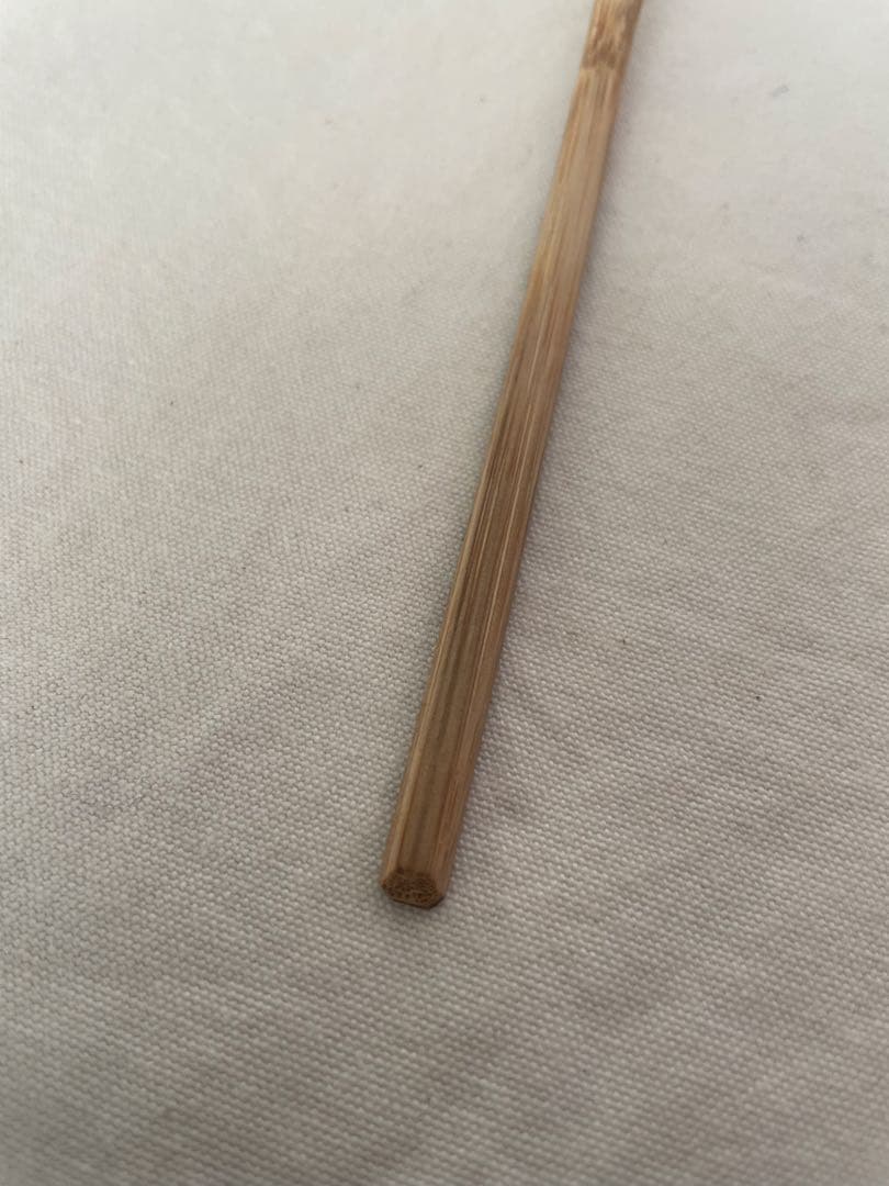 茶道　茶道具　茶杓　⭐︎谷村宗真作　「紫野　黄梅院　小林太玄」銘『清流』　共筒共箱