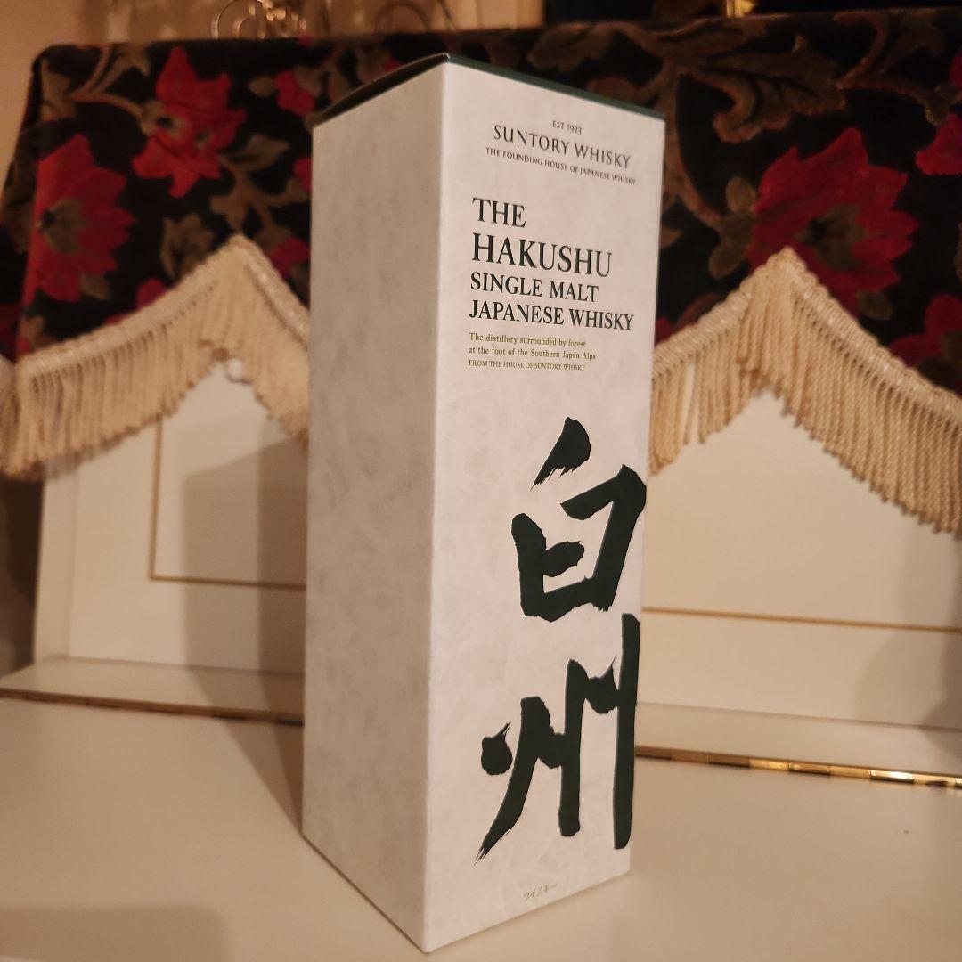 [新品商品] 白州 シングルモルトウイスキー (新) 化粧箱付き !