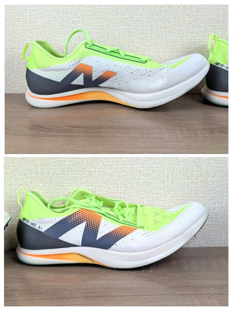 【美品】ニューバランス MD-X V3 陸上スパイク カーボン 28.0cm