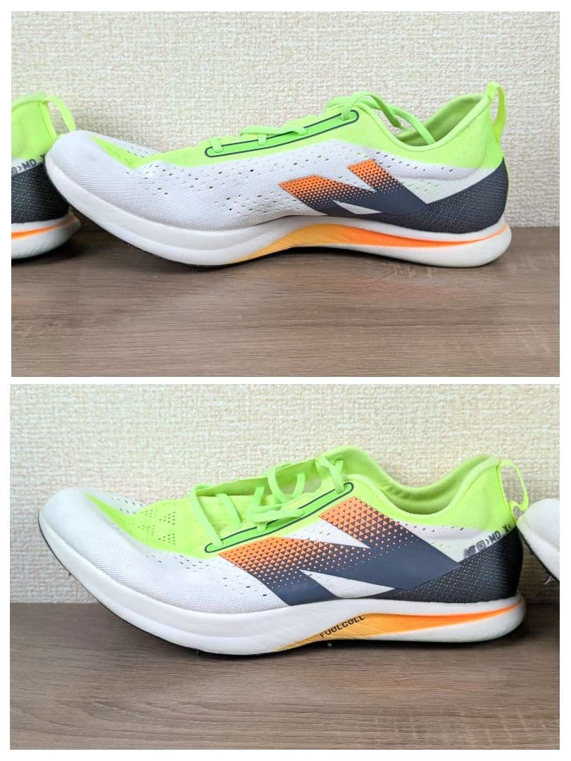 【美品】ニューバランス MD-X V3 陸上スパイク カーボン 28.0cm