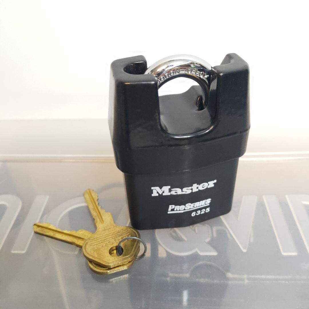 Master Lock 6325 プロシリーズ 高セキュリティ鍵交換可能 南京錠