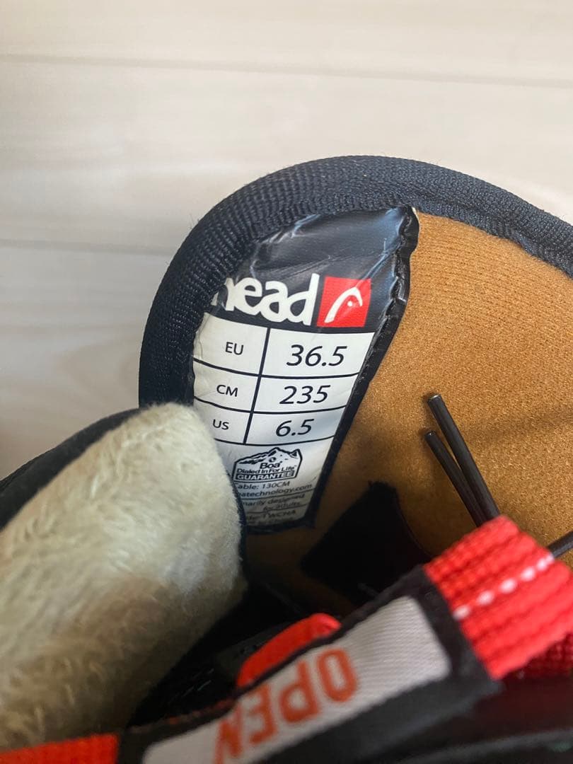 headスノーボードブーツ(女性用) ブラック/ゴールド