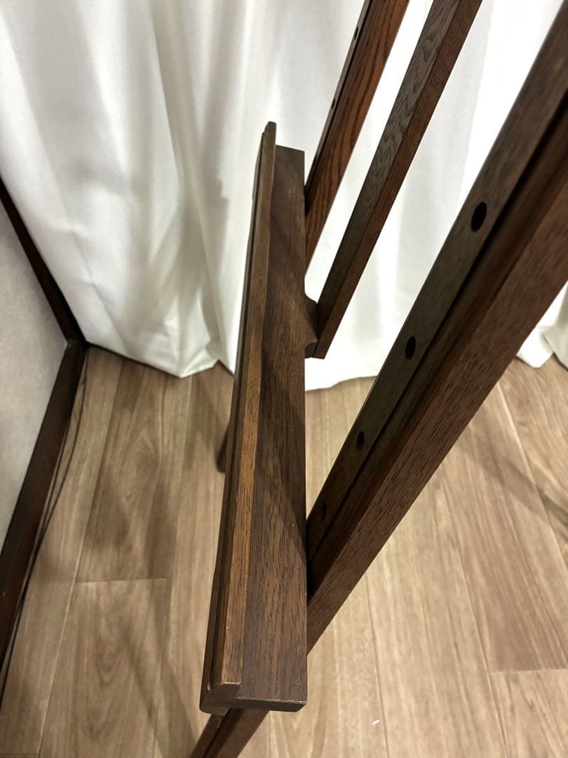 近藤工芸 旭川家具 無垢オーク 大型画架 イーゼル 高さ160cm プロ仕様