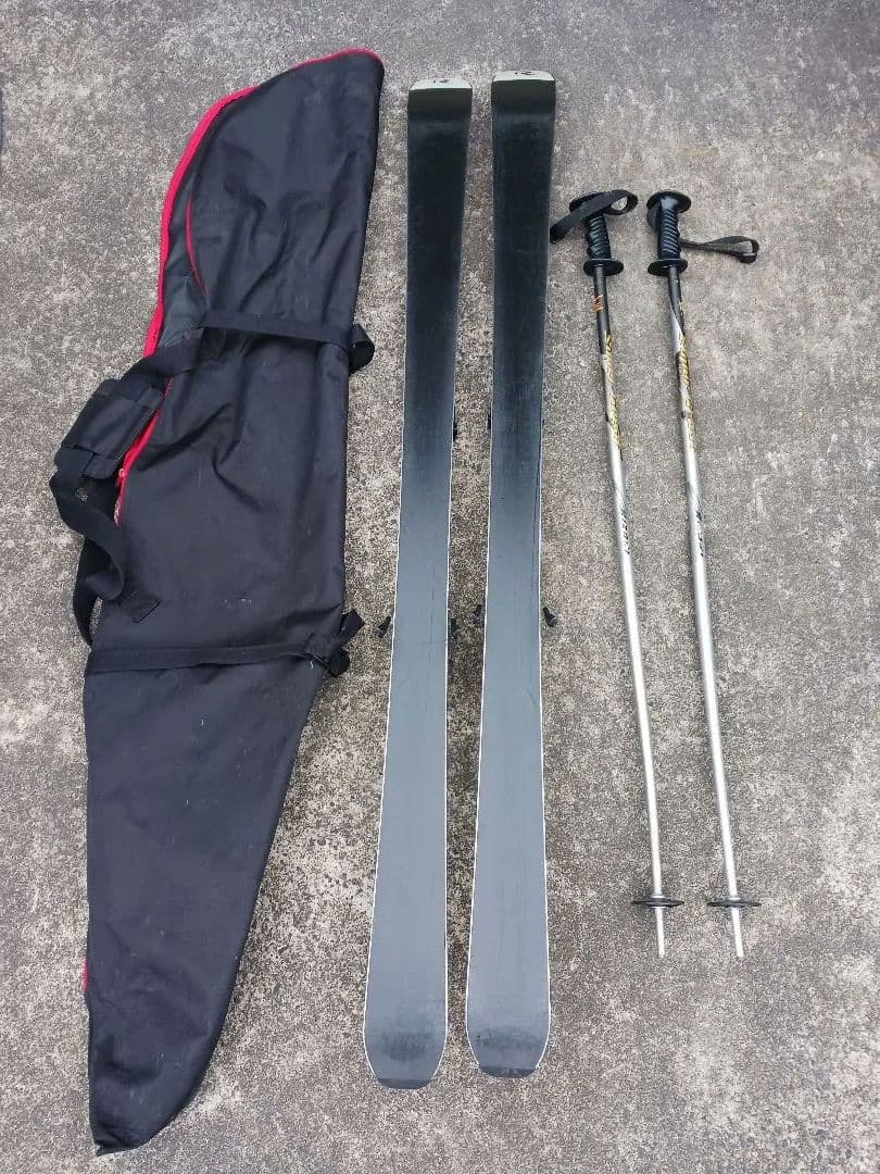 ROSSIGNOL COMP J 140cm, ストック100㎝,バッグセット