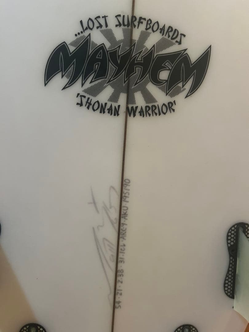 MAYHEM SHONAN WARRIOR ファンボード 小波最強ボード