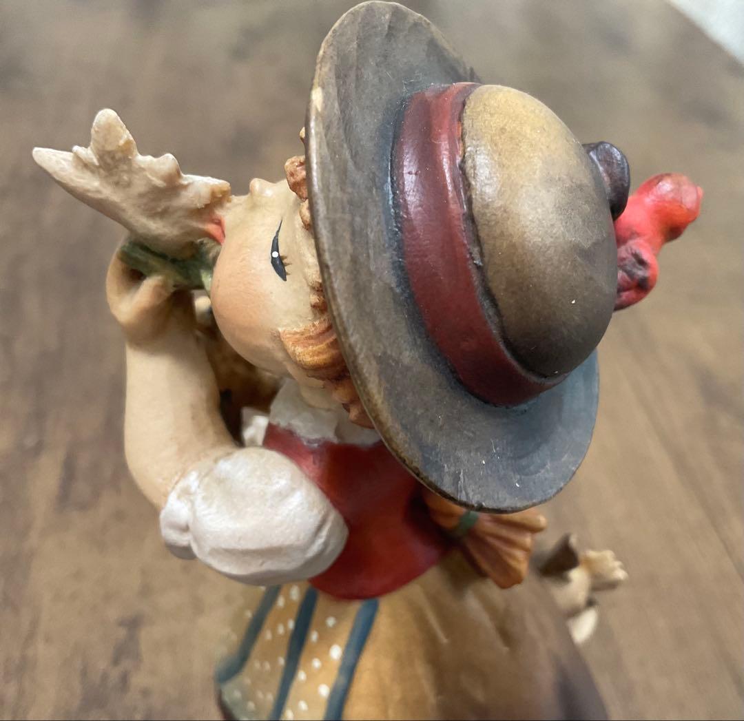 【廃番品】ANRI（アンリ）/少年少女の置物2体セット（アンティーク）