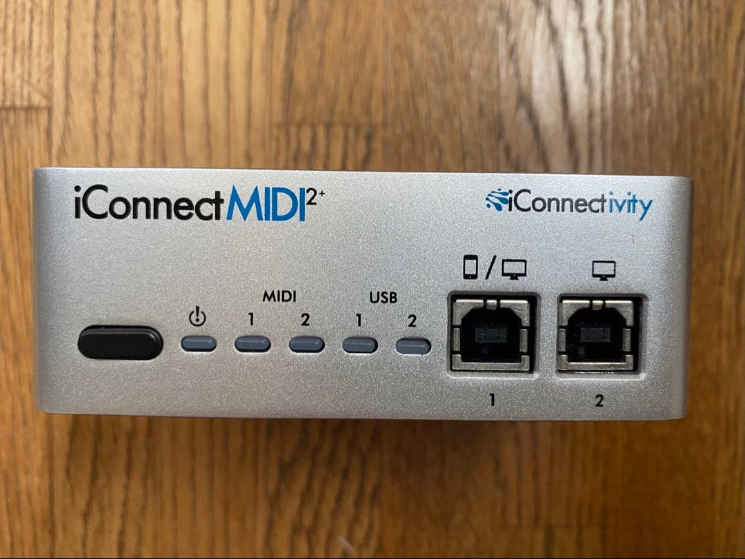 iConnectMIDI2+ MIDIインターフェース 本体きれいです。