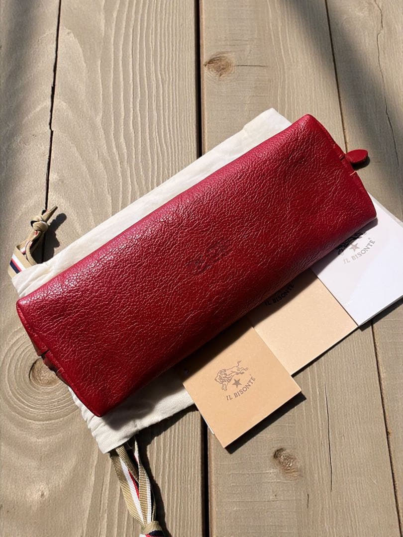 IL BISONTE イルビゾンテ PEN CASE レザーペンケース