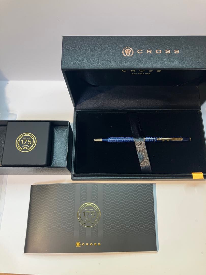 CROSS　175周年アニバーサリーコレクション　ボールペン　ブルーラッカー