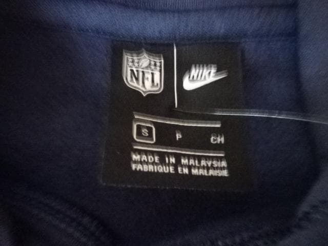 USA購入 ナイキ製 NFL【Chicago Bears】パーカーUS Sサイズ