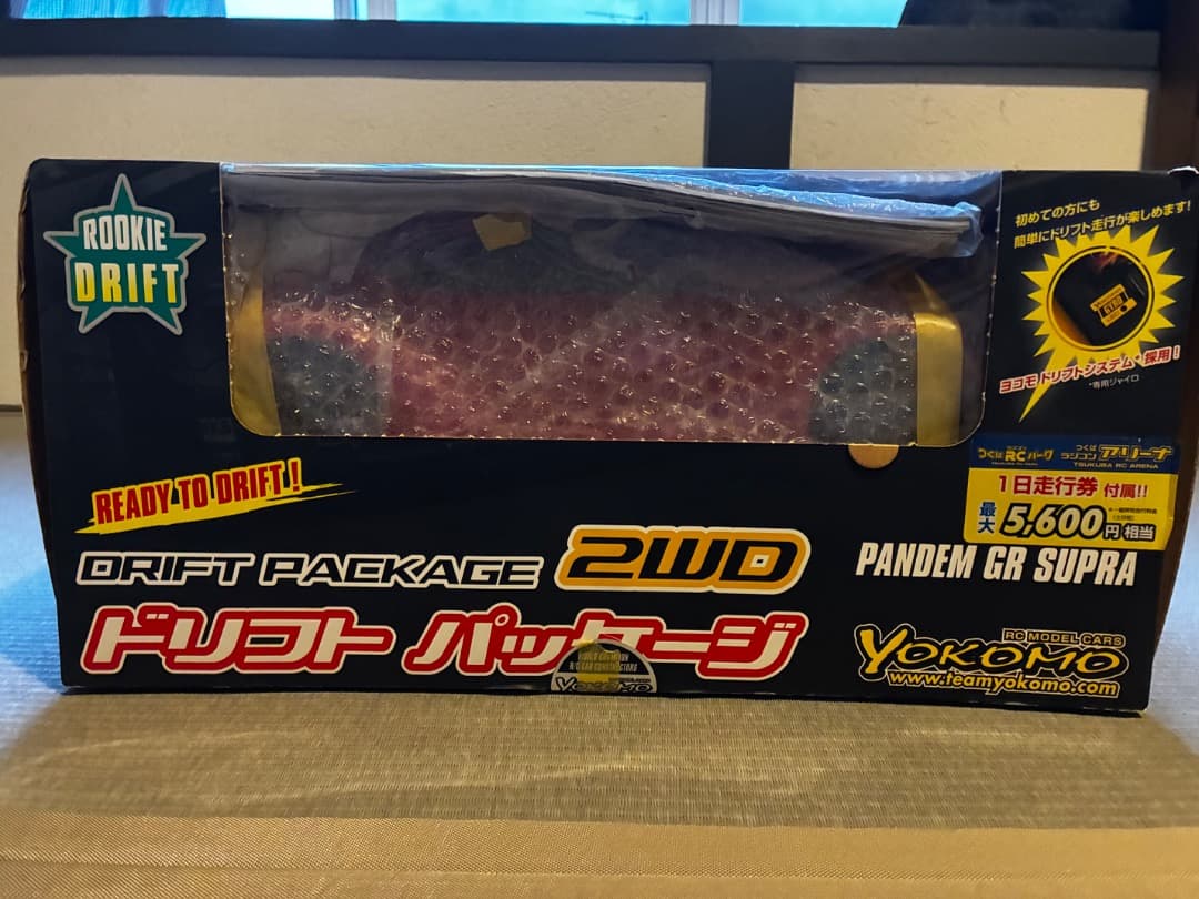 【説明欄必読】ヨコモ トヨタGRスープラ 1/10RCカー バッテリー2本つき