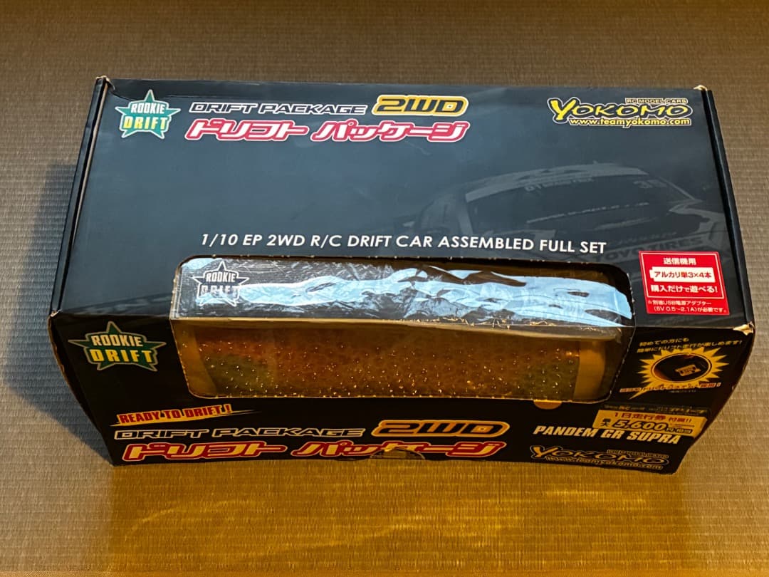 【説明欄必読】ヨコモ トヨタGRスープラ 1/10RCカー バッテリー2本つき