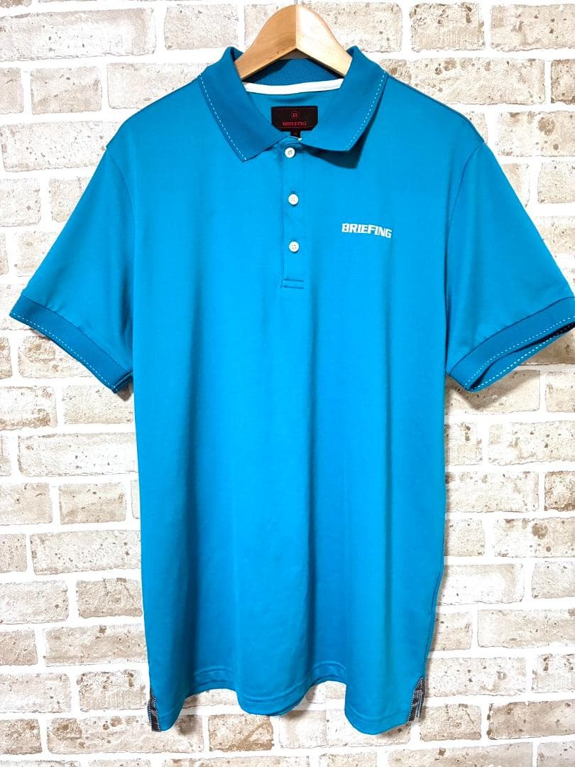 【早い者勝ち‼️】ブリーフィングゴルフ メンズ 半袖 ポロシャツ XLサイズ