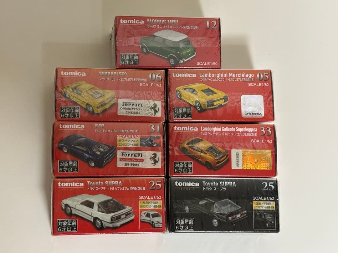 【未開封】トミカプレミアム　まとめ売り7台