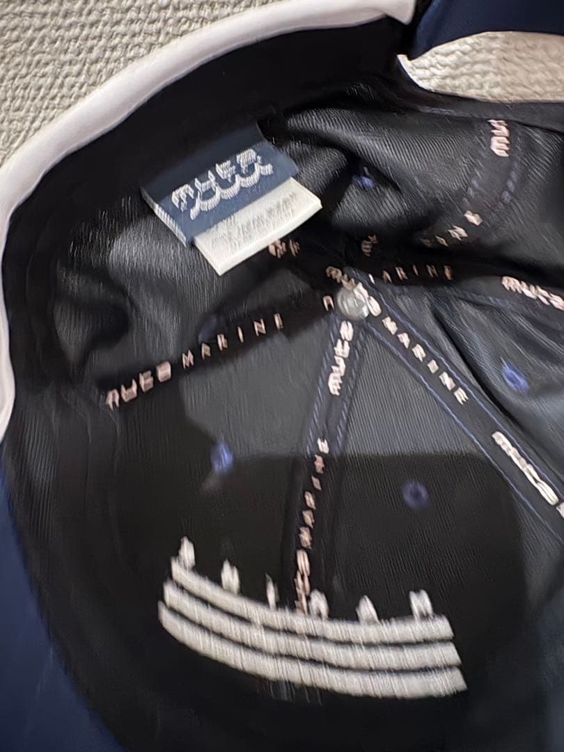 ムータ　キャップ　ネイビー　FIELD SENSOR®︎ パイピングキャップ