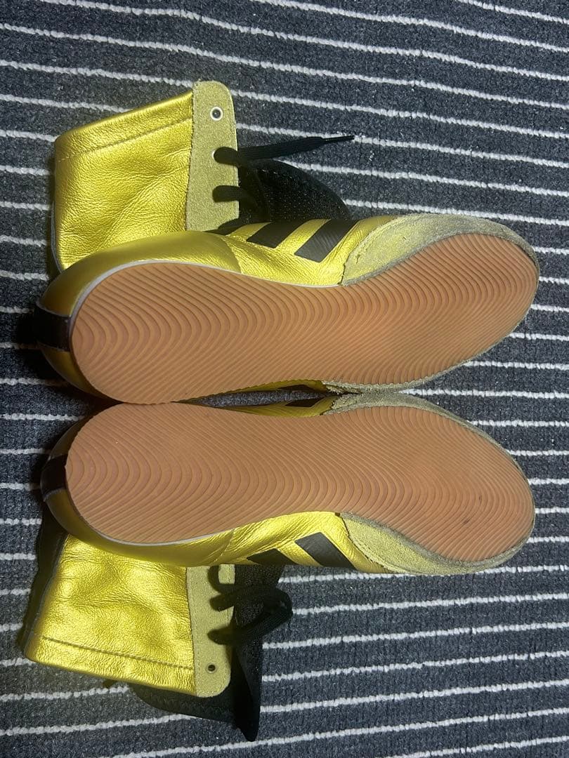 addidas製ボクシングシューズ ミドルカットBOXHOG 27.5cm