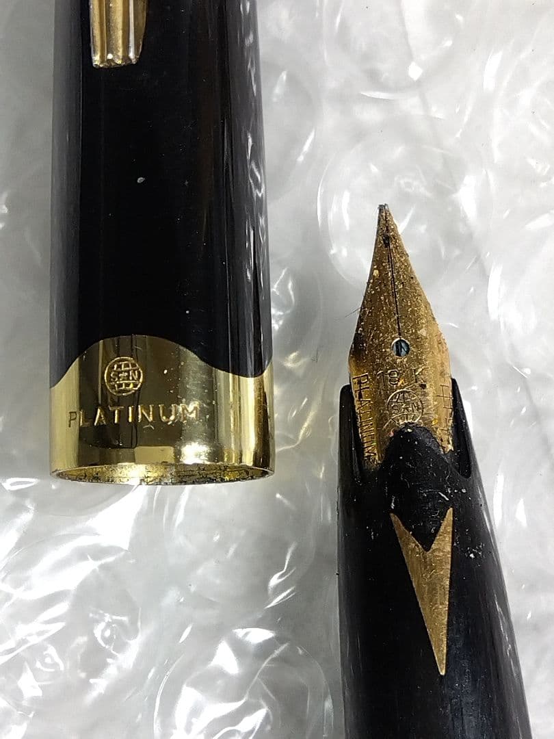 ペン先 14K x 1本、18K x 2本、万年筆　合計３本まとめ売り