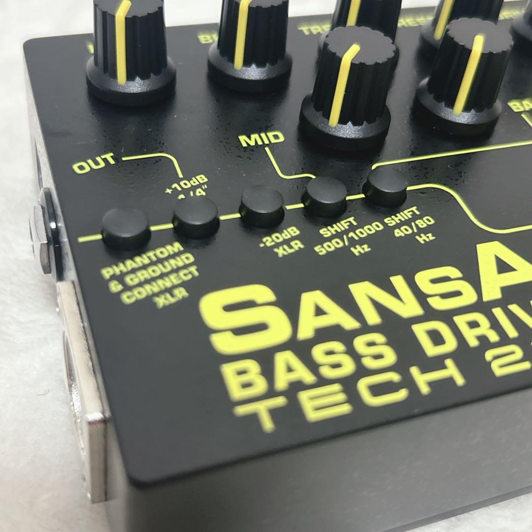 未使用級　SansAmp Bass D DI TECH 21 NYC