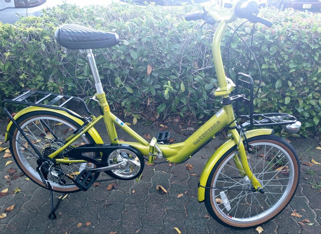 CAPTAIN STAG コンタナ 20インチ 折りたたみ自転車 FDB206