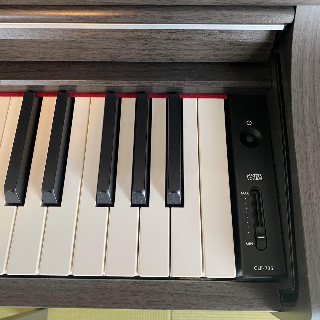 YAMAHA クラビノーバ電子ピアノ　CLP-735 DW