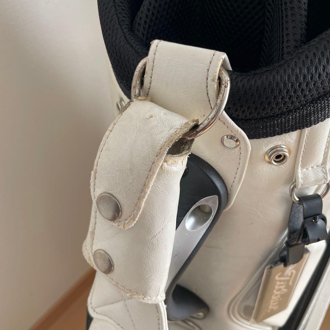 Titleist ホワイト キャディバッグ