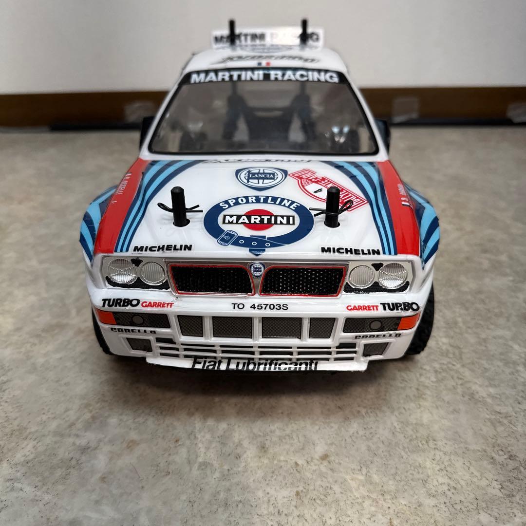 タミヤ XV-02PRO ランチアデルタインテグラーレボディ付き(メカ無し)