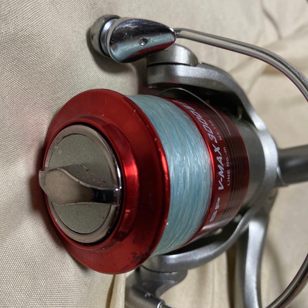 PURPLE RAIN 9ftシーバスロッドとスピニングリール3000番のセット