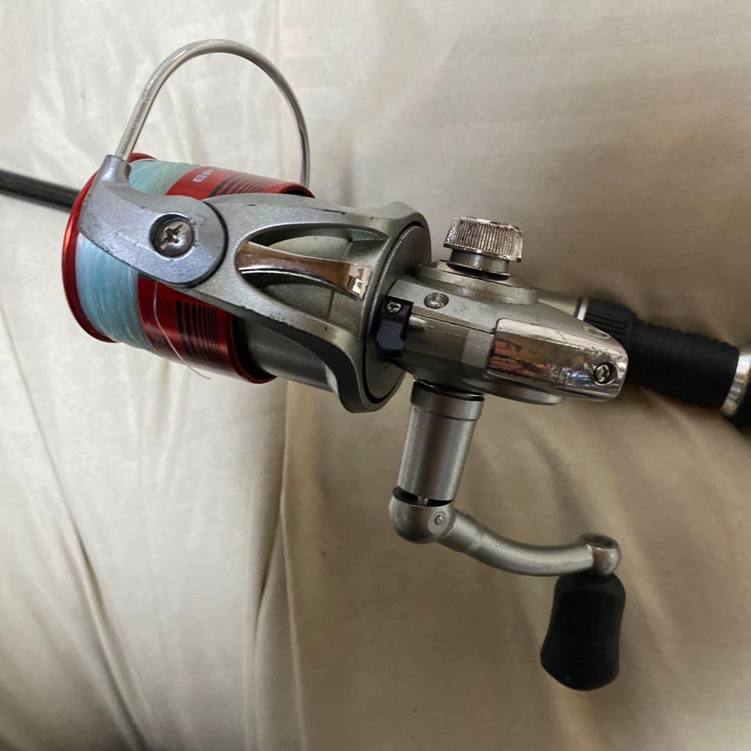 PURPLE RAIN 9ftシーバスロッドとスピニングリール3000番のセット