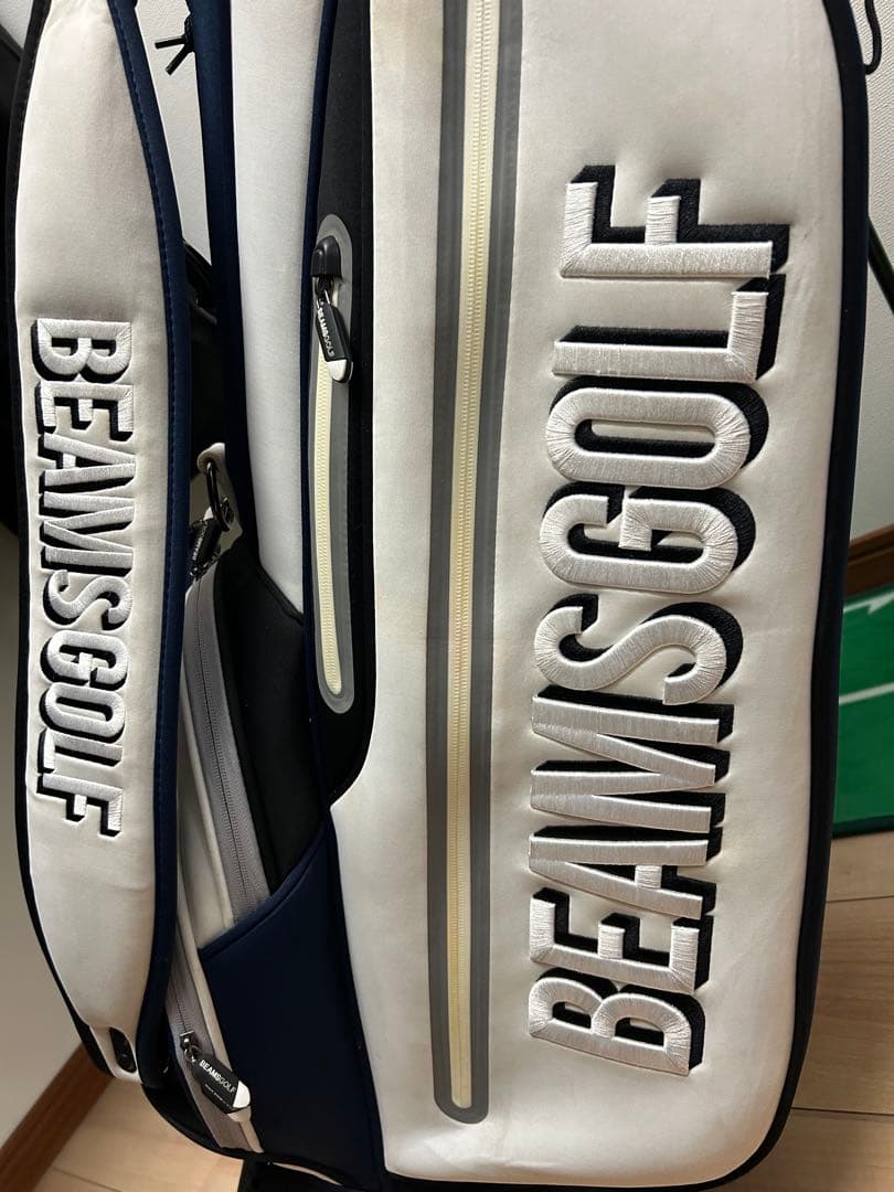 BEAMS GOLF スタンド付きキャディバッグ