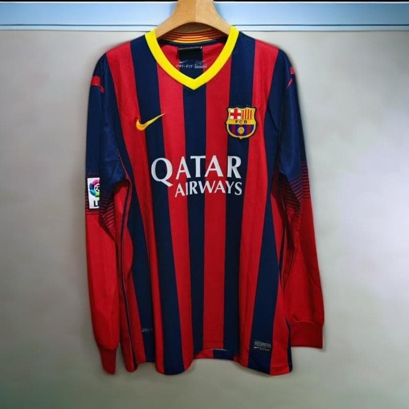 13-14 バルセロナ MESSI 10番 長袖 シャツ