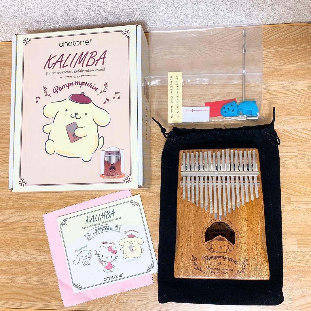 ❤️即日発送❤️ ONETONE サンリオコラボ ポムポムプリン カリンバ　数量限定