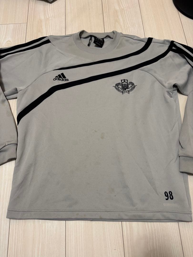 早稲田大学 サッカー 選手用練習着 アディダス 支給品 中古 ユニフォーム