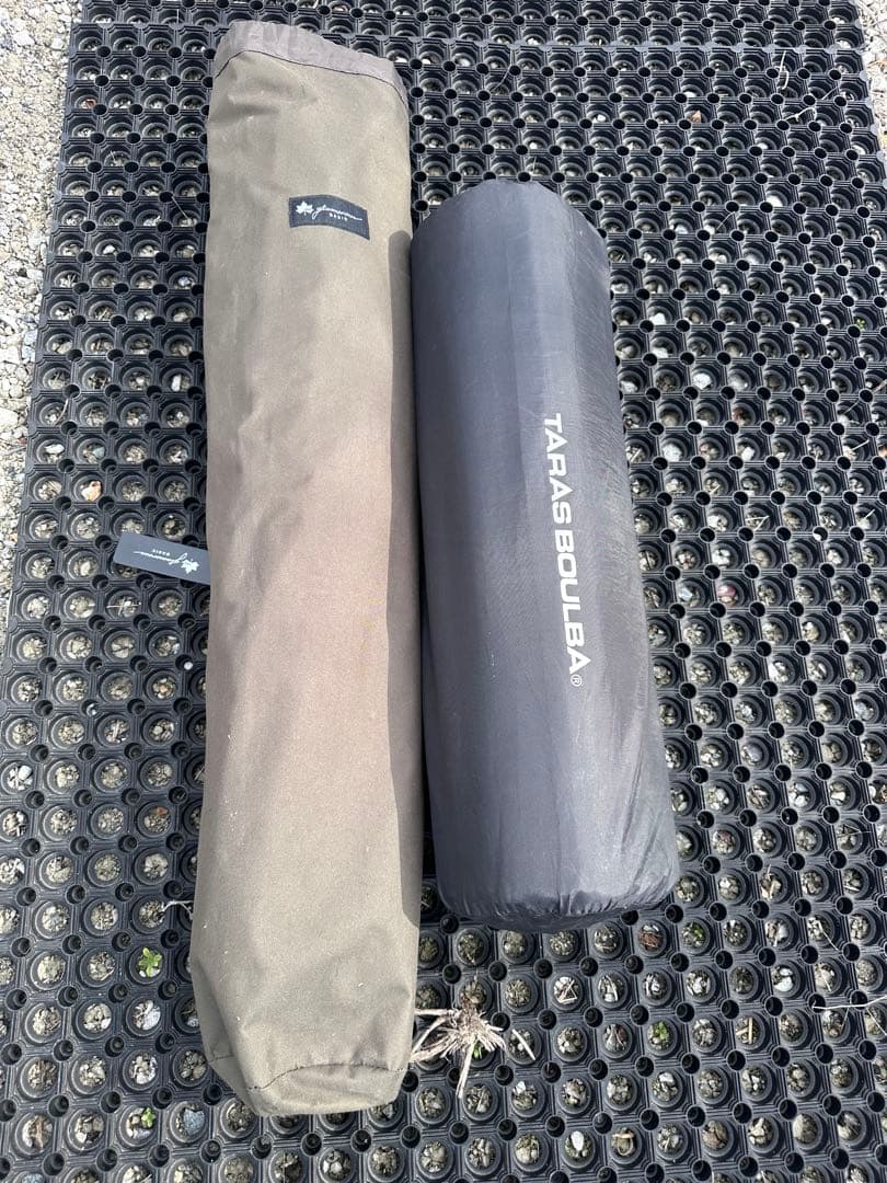 コットとインフレーターマットのセット Logos tarasboulba