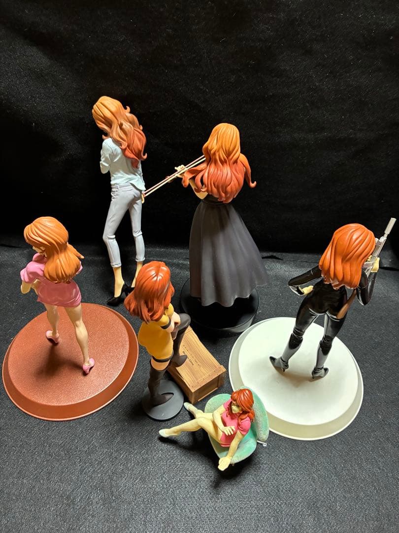 峰不二子　ルパン3世　フィギュア　6体