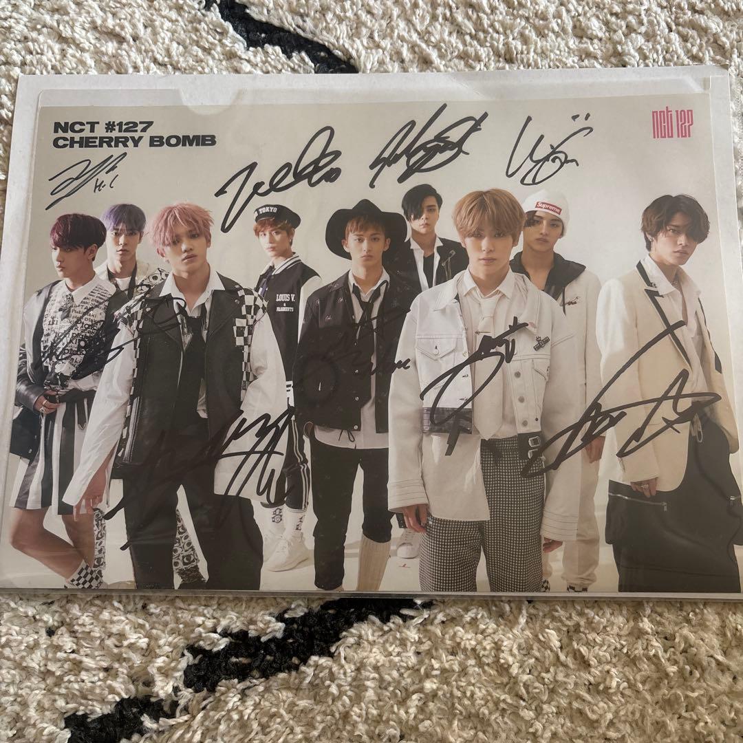 NCT127 直筆サインポスター