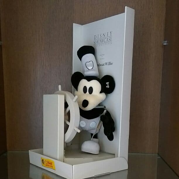 シュタイフ　蒸気船ウィリー　ディズニー