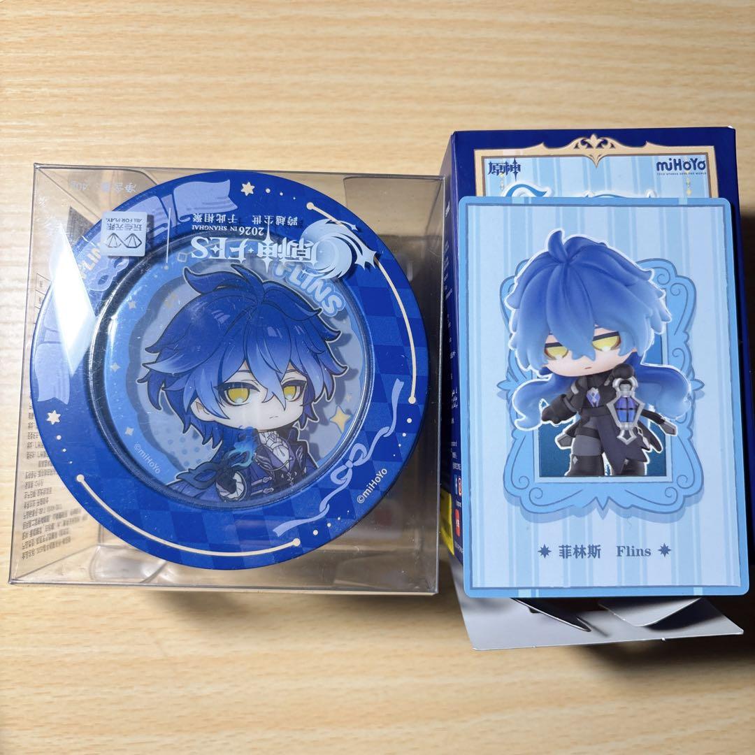 原神FES 限定　マシュマロ缶 POPMART フィギュア　フリンズ　セット