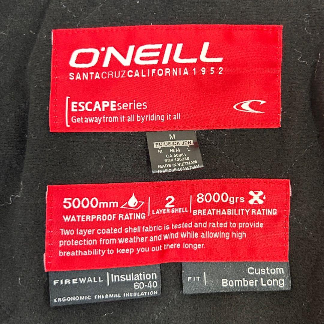 O'NEILL スキーウェア Mサイズ 黒/ピンク