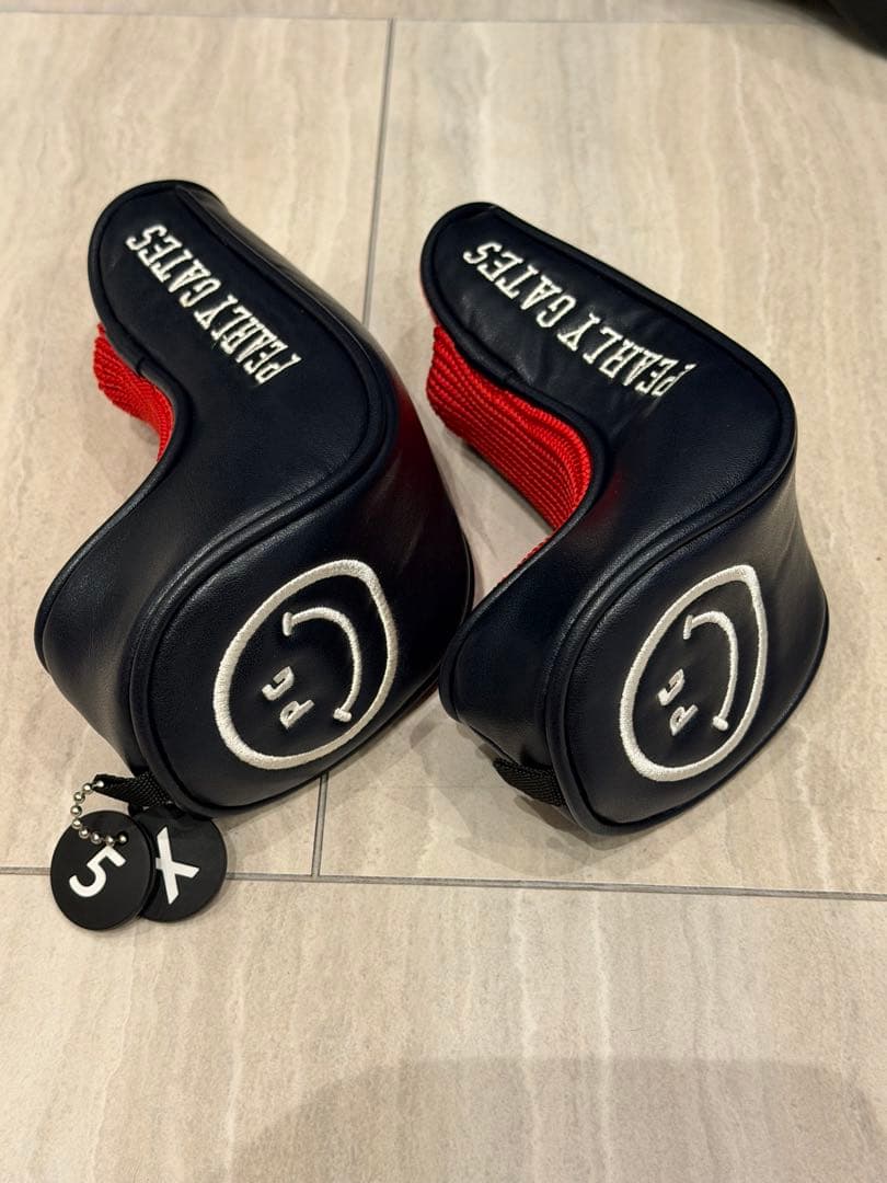 たとぅ〜ん パーリーゲイツ キャディバッグ トリコロール ヘッドカバー付き