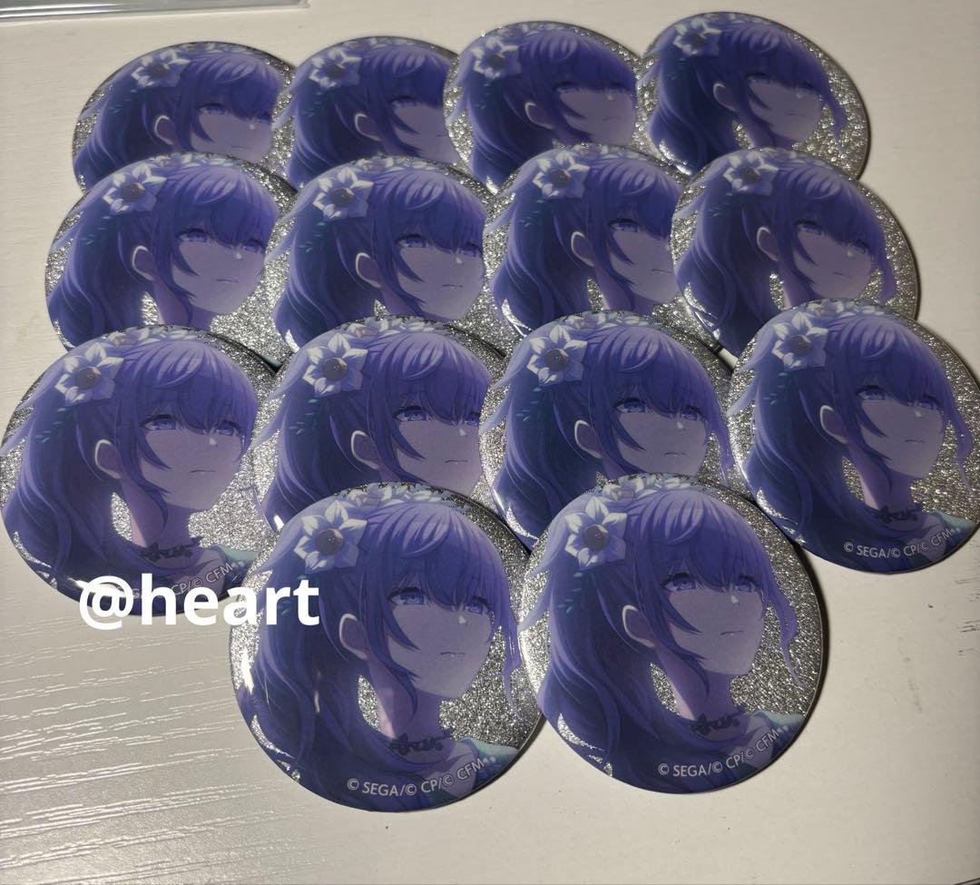 朝比奈まふゆ グリッター缶バッジ 14個セット