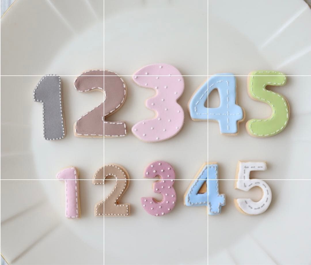 ハンドメイド☆オーダーページ　アイシングクッキー 風ケーキトッパー　推しケーキ